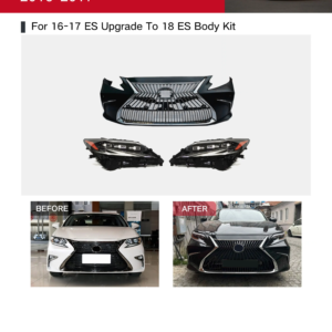 For 16-17 ES Upgrade To 18 ES Body Kit