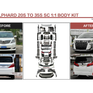 FOR ALPHARD 20S TO 35S SC 1:1 BODY KIT