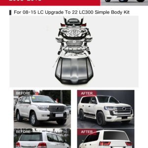 For 08-15 LC Upgrade To 22 LC300 Simple Body Kit
