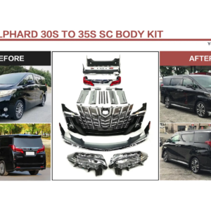 FOR ALPHARD 30S TO 35S SC BODY KIT