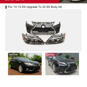 For 13-15 ES Upgrade To 22 ES Body Kit