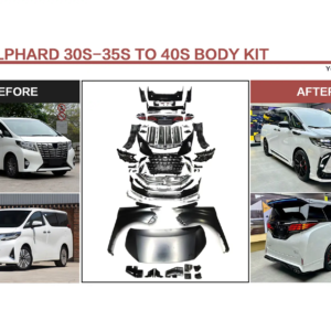 FOR ALPHARD 30S-35S TO 40S BODY KIT
