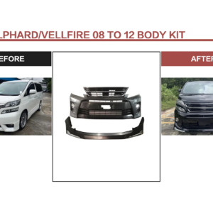 FOR ALPHARD/VELLFIRE 08 TO 12 BODY KIT