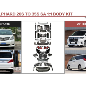 FOR ALPHARD 20S TO 35S SA 1:1 BODY KIT