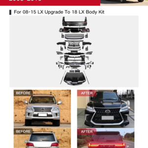 For 08-15 LX Upgrade To 18 LX Body Kit