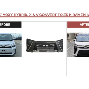 FOR 2017 VOXY HYBRID,X&V CONVERT TO ZS KIRAMEKI MODEL