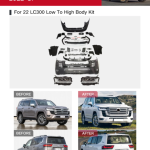 For 22 LC300 Low To High Body Kit
