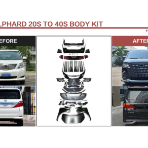 FOR ALPHARD 20S TO 40S BODY KIT